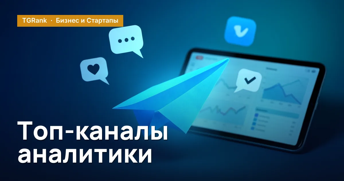 Лучшие Telegram‑каналы о аналитике данных и BI‑инструментах для бизнеса в 2026 году