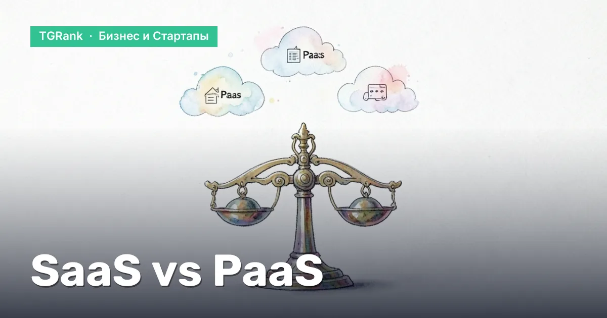 Чем отличаются SaaS и PaaS: простое объяснение и практический выбор для предпринимателей в 2026 году